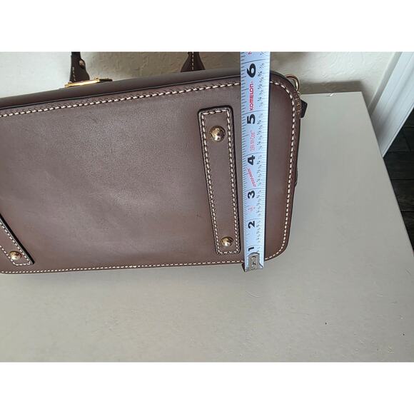 Dooney & Bourke Leather Chestnut Domed Satchel HandBag Purse NEW BBECN1469 - Picture 10 of 10